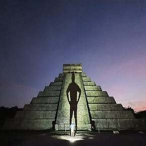 Piramide En Chichen Itza